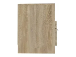 New vidaxl Móvel p/ TV150x33,5x45cm madeira processada cor carvalho sonoma Castanho