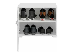 Móvel De Arrumação|Sapateira*Meublorama Móvel para Sapatos – Laqueado – KLEANKIN Branco