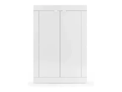 Móvel De Arrumação|Sapateira*Meublorama Móvel para sapatos, coleção CISA, cor brilhante laqueado Branco