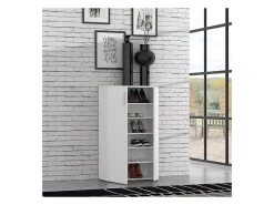 New Móvel para sapatos contemporâneo mate - L 90 cm Branco