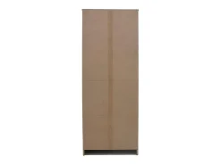 Meublorama Móvel para sapatos MEXICO – 4 gavetas com espelhos – Cor carvalho sonoma – Armazenamento vertical contemporâneo^ Móvel De Arrumação|Sapateira