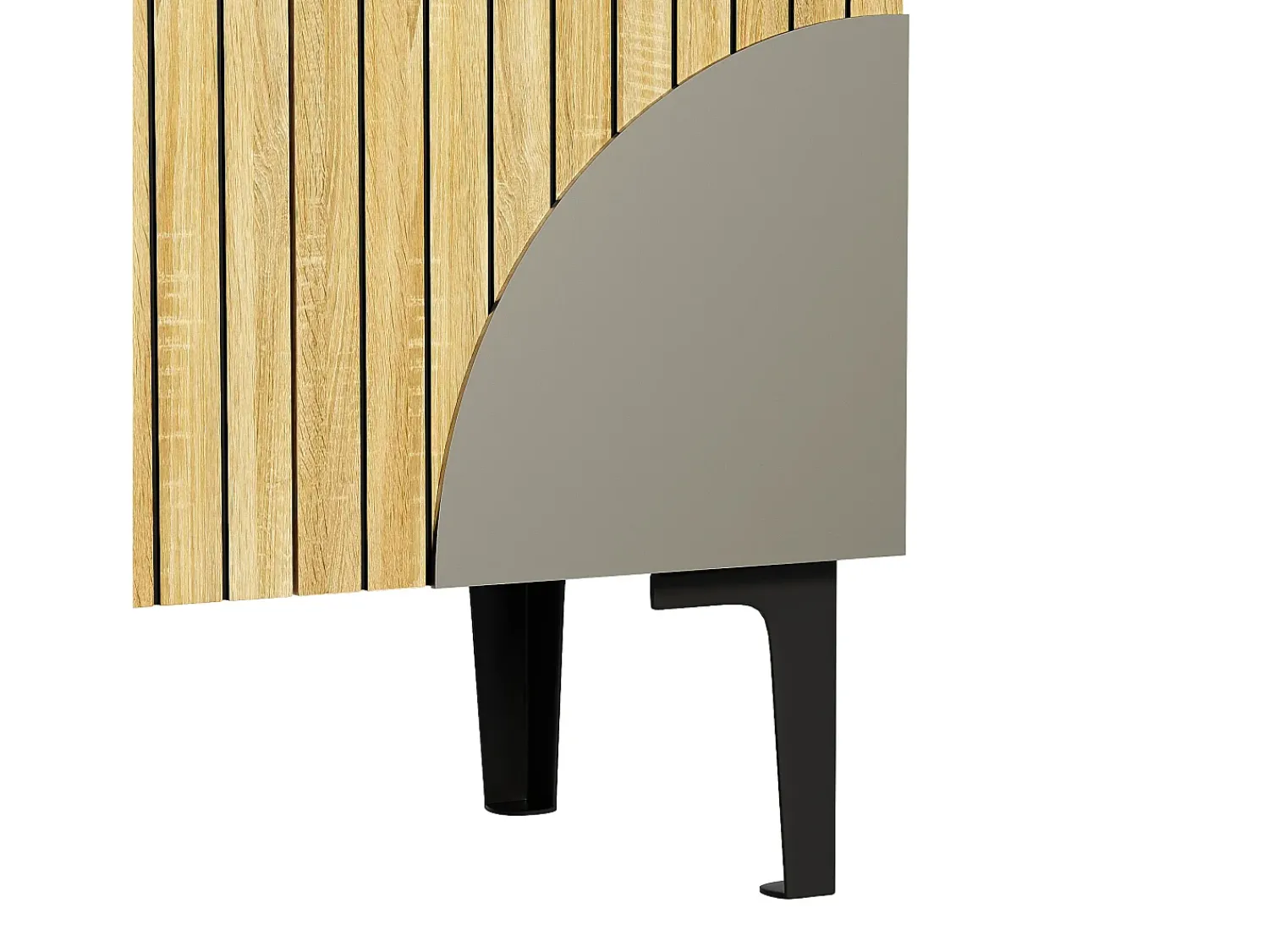 Móvel De Arrumação|Sapateira|ModernLuxe Móvel para sapatos moderno 90x32x94 cm - com 3 portas - Prateleiras de vários níveis - aspecto madeira - Painéis de partículas - Natural Natural claro