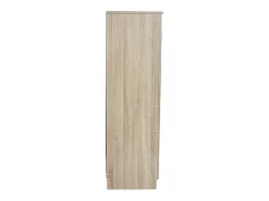 Sale Meublorama Móvel para Sapatos MUNDA – 2 portas – Cor carvalho sonoma – Armazenamento compacto e estilo contemporâneo Castanho