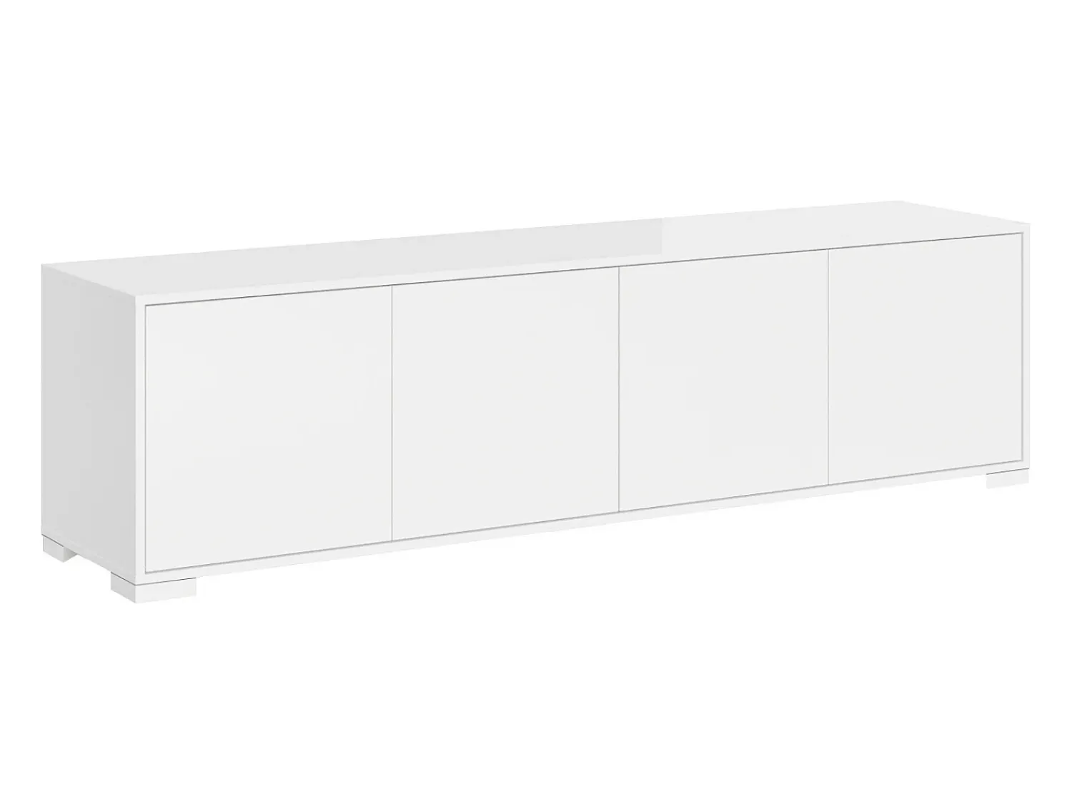 ITAMOBY Móvel para TV 4 portas 172x40x48 cm Lumina brilhante^ Móvel De Tv