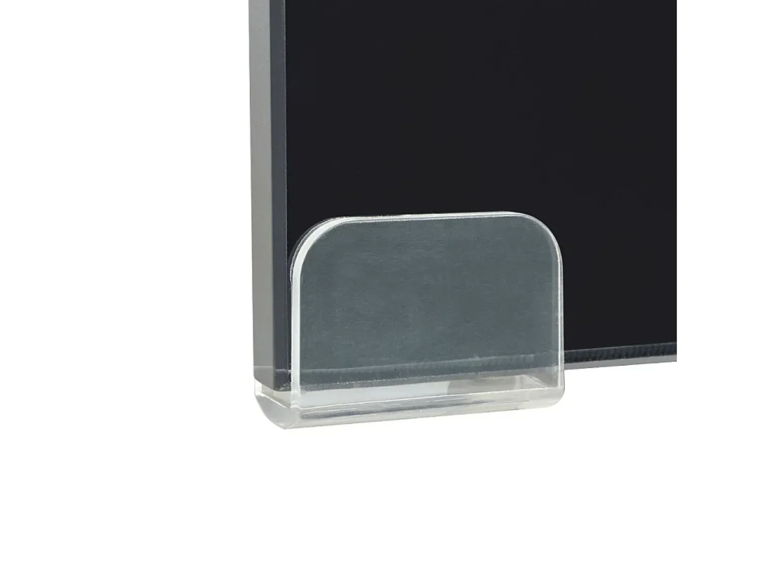 Móvel De Tv*Helloshop26 Móvel para TV aparador design prático suporte para monitor 70 cm vidro 2502230 Preto