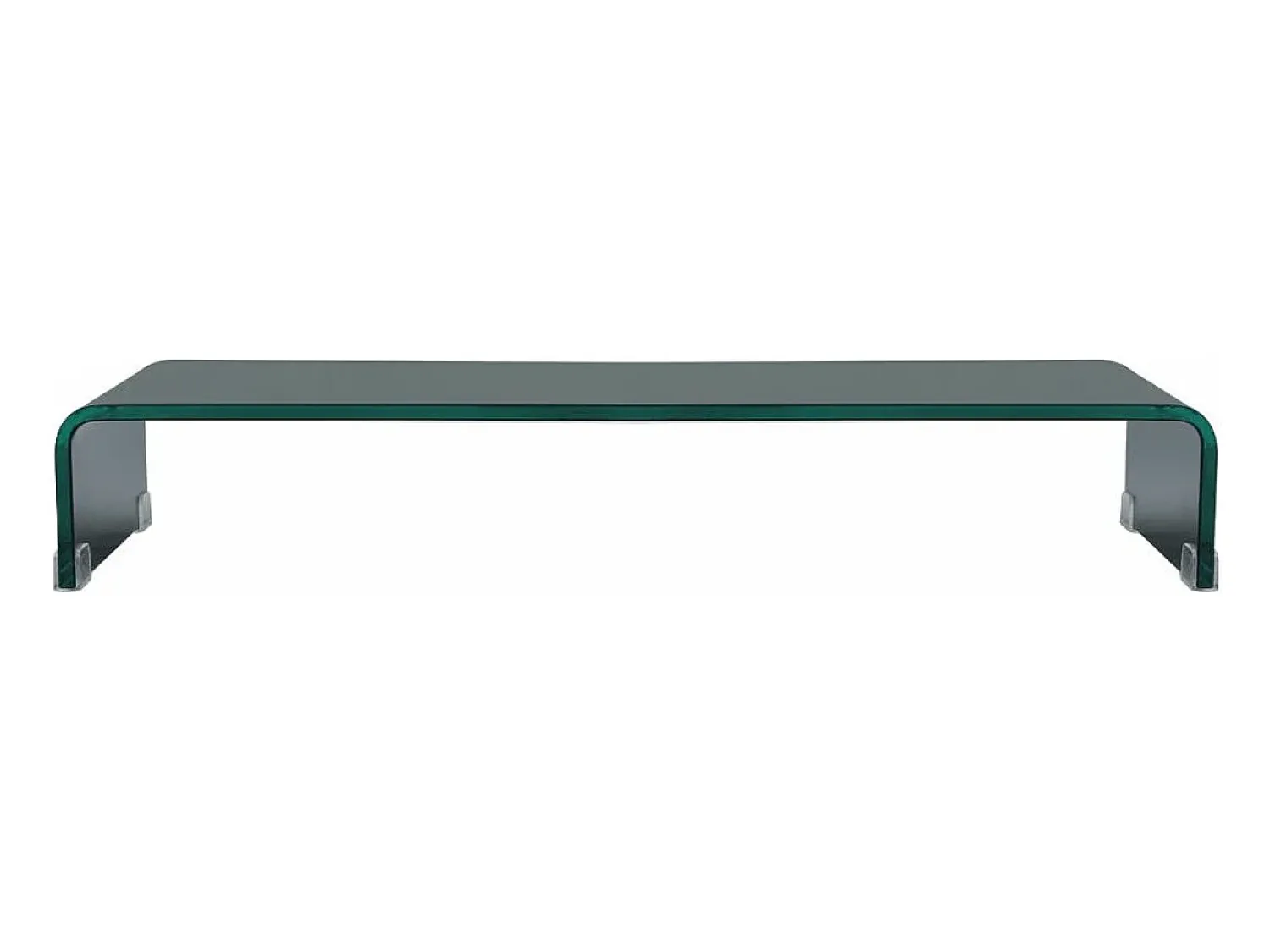 Helloshop26 Móvel para TV aparador design prático suporte para monitor 80 cm vidro 2502015^ Móvel De Tv