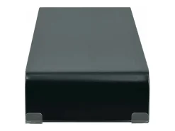 Helloshop26 Móvel para TV aparador design prático suporte para monitor 80 cm vidro 2502015^ Móvel De Tv