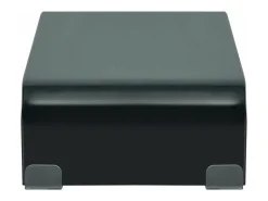 Mobikasa Móvel para TV aparador design prático suporte para monitor de 40cm vidro 2502228 Preto