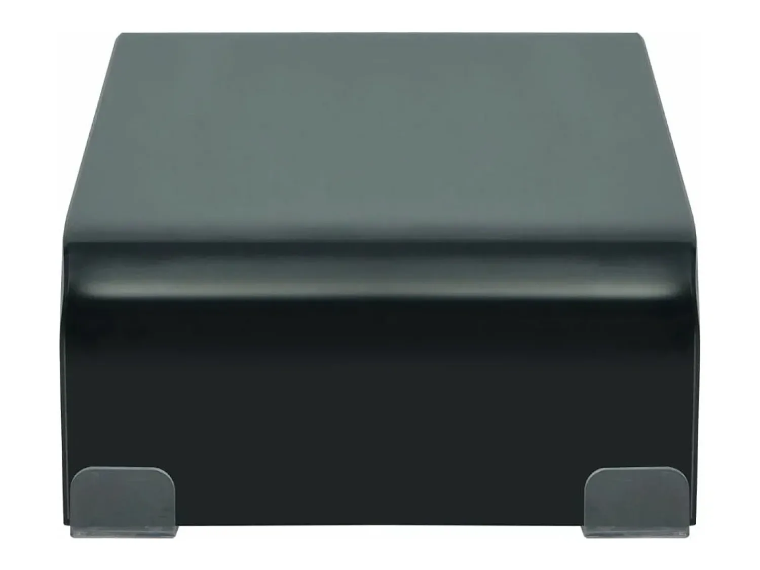 Mobikasa Móvel para TV aparador design prático suporte para monitor de 40cm vidro 2502228 Preto