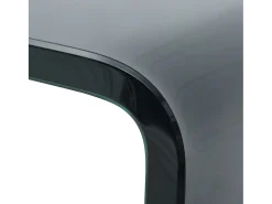 Mobikasa Móvel para TV aparador design prático suporte para monitor de 40cm vidro 2502228 Preto