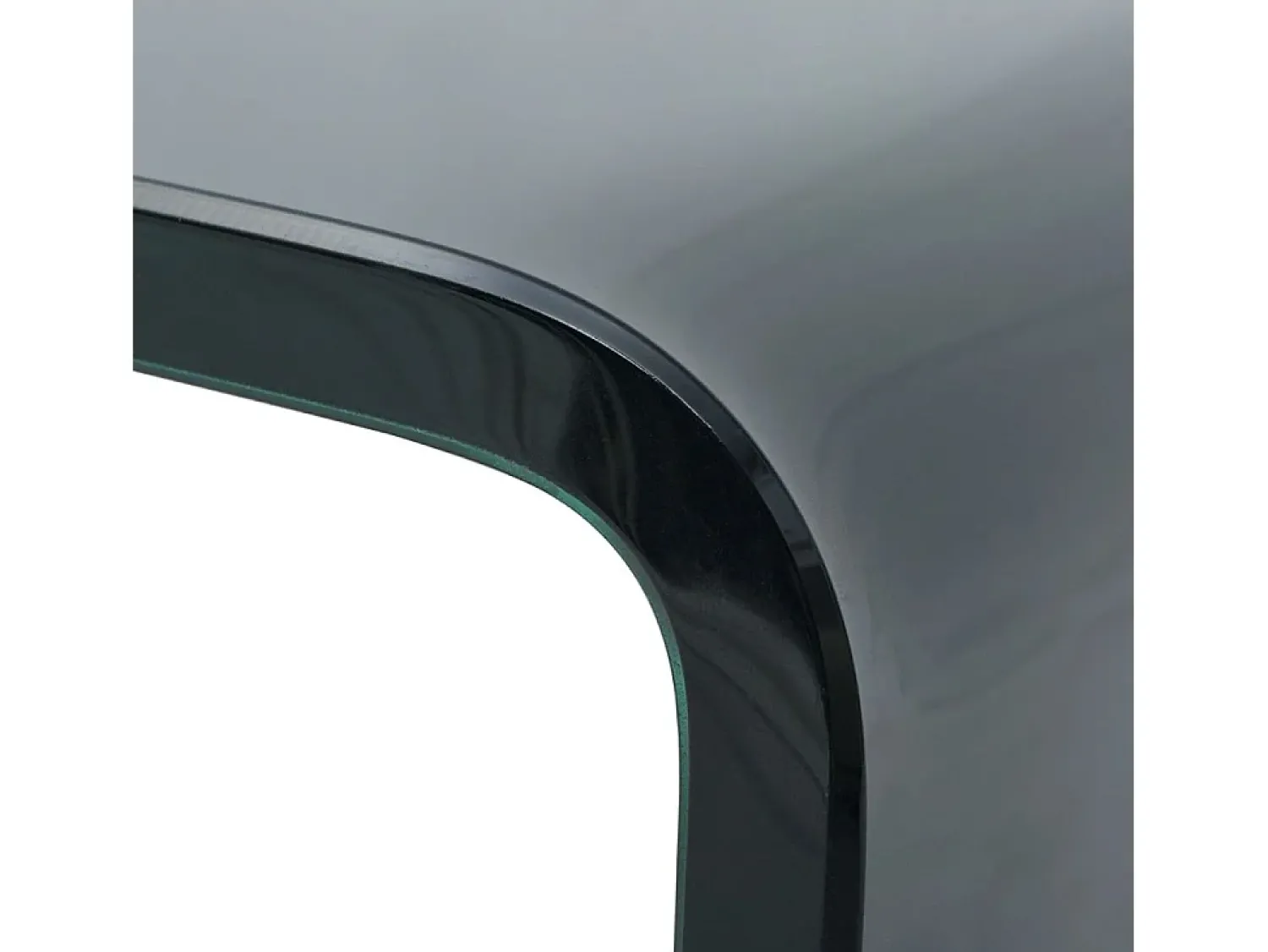 Mobikasa Móvel para TV aparador design prático suporte para monitor de 40cm vidro 2502228 Preto