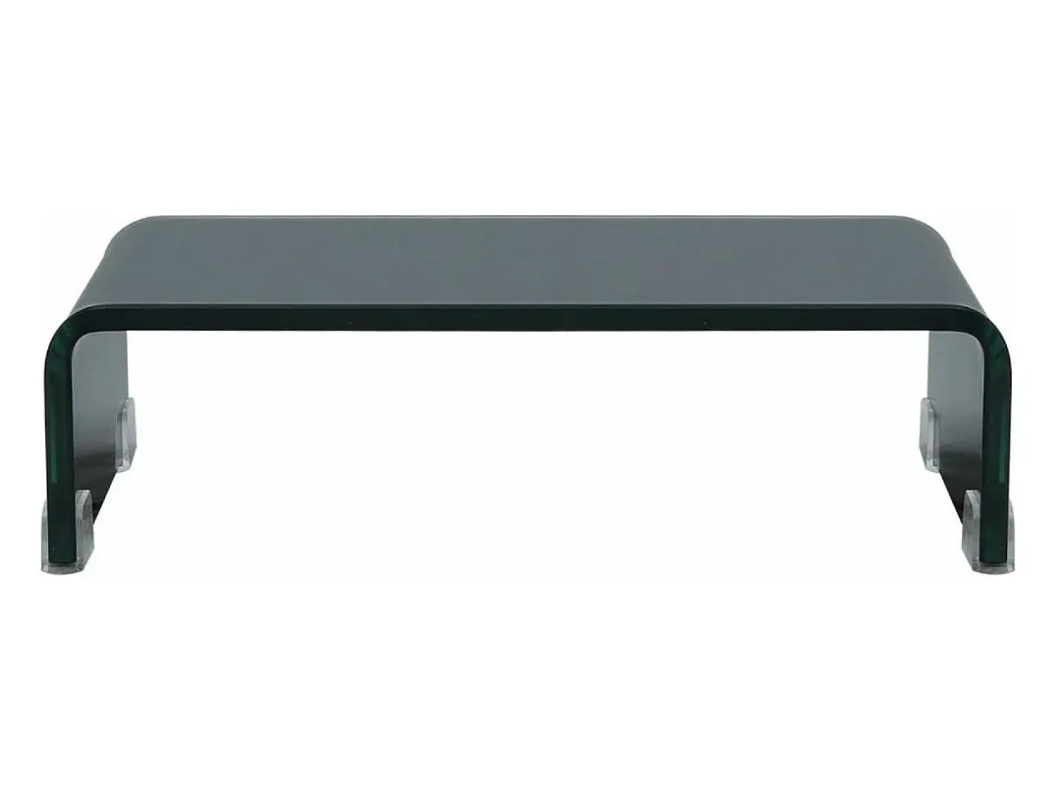 Mobikasa Móvel para TV aparador design prático suporte para monitor de 40cm vidro 2502228 Preto