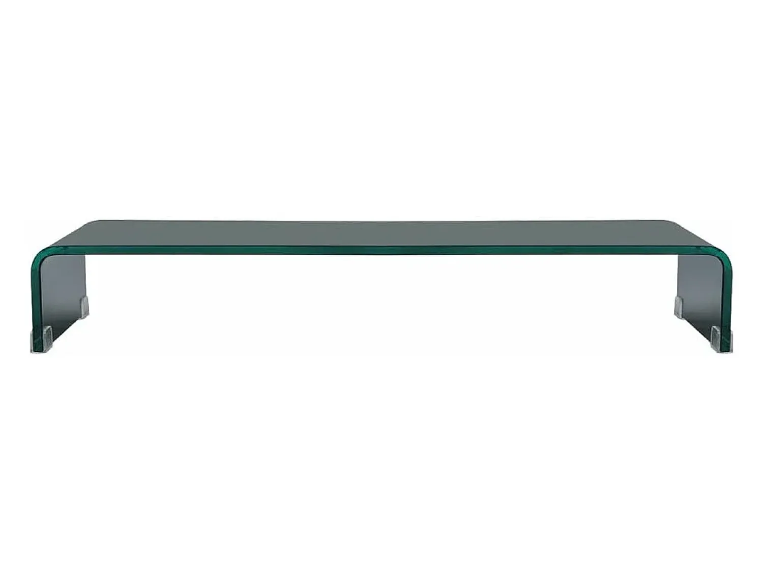 Outlet Mobikasa Móvel para TV aparador design prático suporte para monitor 90 cm vidro 2502232 Preto