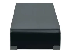 Outlet Mobikasa Móvel para TV aparador design prático suporte para monitor 90 cm vidro 2502232 Preto