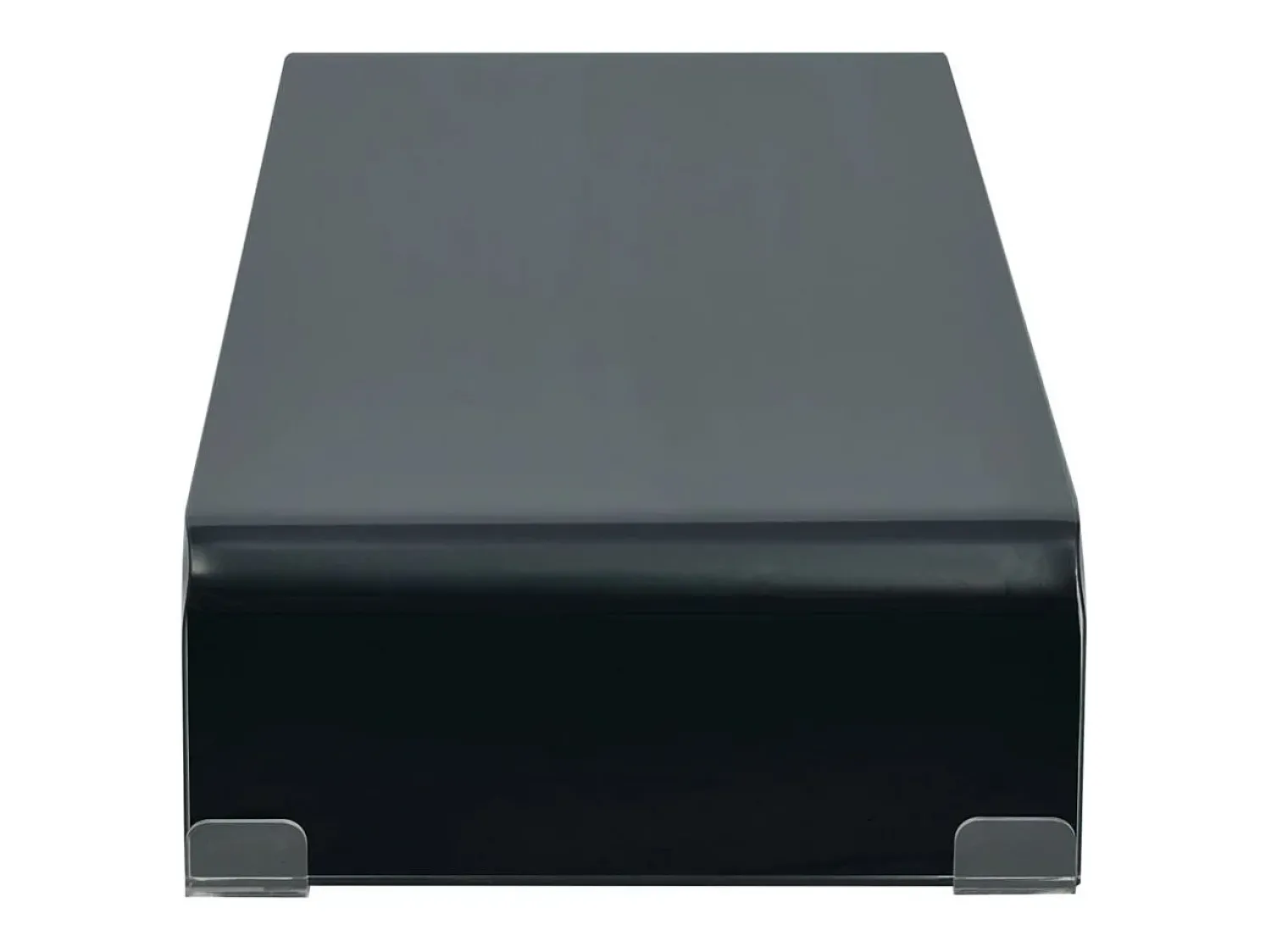 Outlet Mobikasa Móvel para TV aparador design prático suporte para monitor 90 cm vidro 2502232 Preto