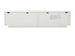 Móvel De Tv*Hauss Spole Móvel para TV , 180 x 40 x 45 cm - 2 gavetas e 2 portas - Acabamento lacado brilhante Branco