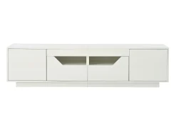 Móvel De Tv*Hauss Spole Móvel para TV , 180 x 40 x 45 cm - 2 gavetas e 2 portas - Acabamento lacado brilhante Branco