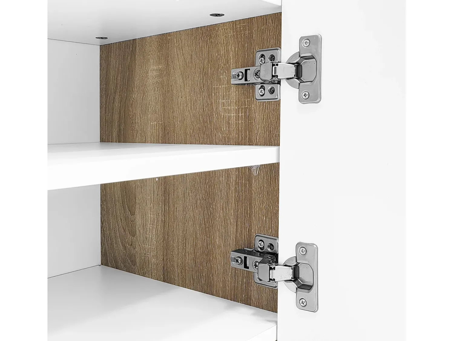 Móvel para TV com vários compartimentos de armazenamento, design vertical moderno com acabamento fosco e detalhes dourados, 190 x 35 x 45 cm, .^ Móvel De Tv