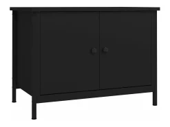 Móvel para TV c/ portas 60x35x45 cm derivados de madeira PT994464^ Móvel De Tv