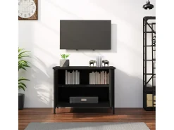 Móvel para TV c/ portas 60x35x45 cm derivados de madeira PT994464^ Móvel De Tv