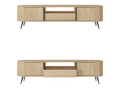 Móvel De Tv* Móvel para TV, carvalho cremona, 196 x 51 x 40,2 cm Castanho