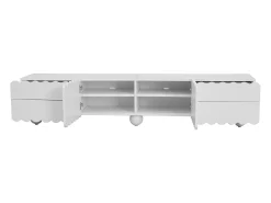 Móvel De Tv*Hauss Spole Móvel para TV com 4 gavetas e 2 portas - 175 x 38 x 37 cm Branco