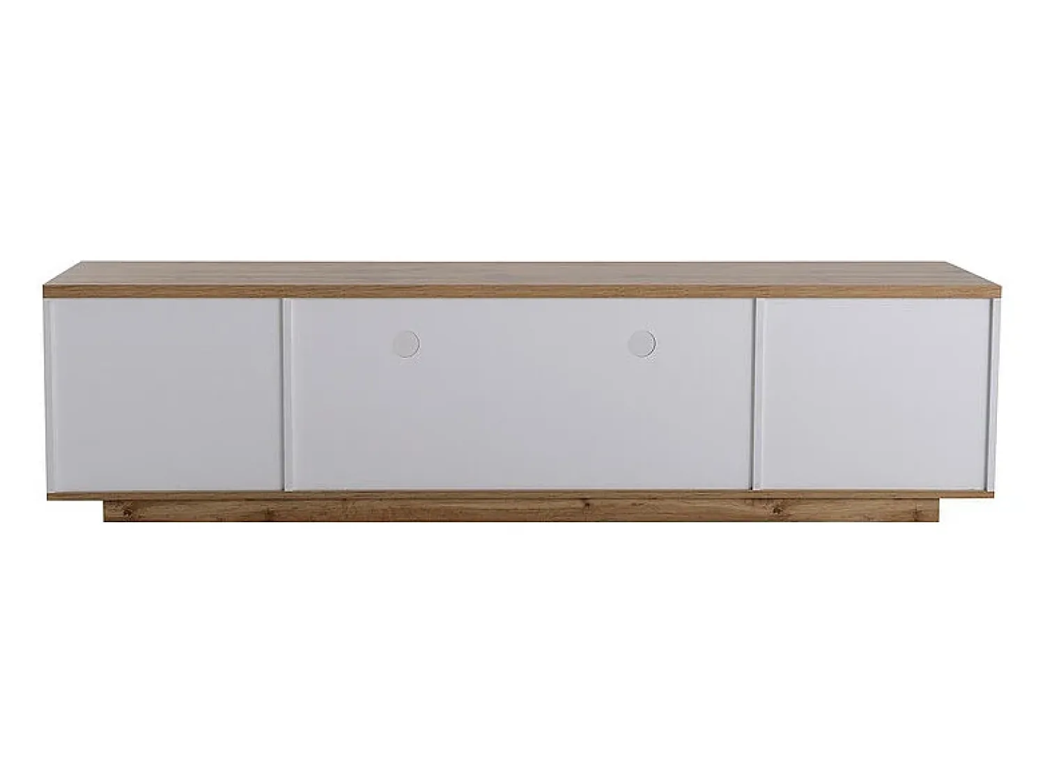 DripeX Móvel para TV com 6 portas e 2 nichos em MDF - e natural - 180x38x46cm^ Móvel De Tv