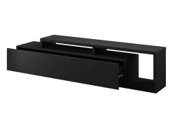 Meublorama Móvel para TV de 220cm da coleção BERGAME. Cor super fosco.^ Móvel De Tv