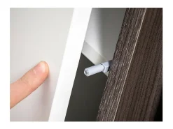 Meublorama Móvel para TV de 150cm da coleção CRISS com LED integrado. Móvel decorativo, moderno e design para sua sala de estar.^ Móvel De Tv