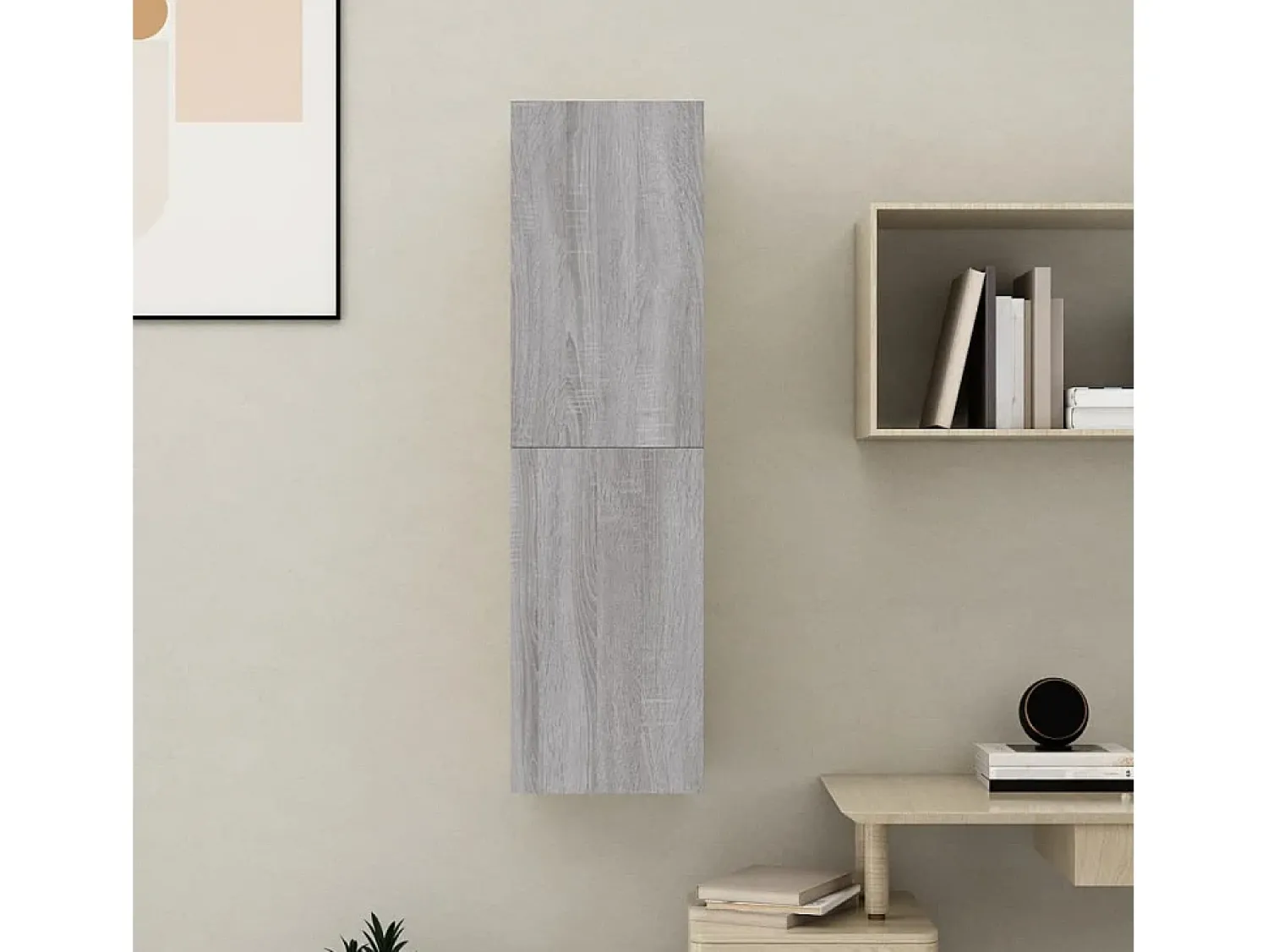 Móvel para TV de parede 30,5x30x110 cm sonoma PT323764^ Móvel De Tv