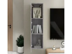 Móvel para TV de parede 30,5x30x110 cm sonoma PT323764^ Móvel De Tv