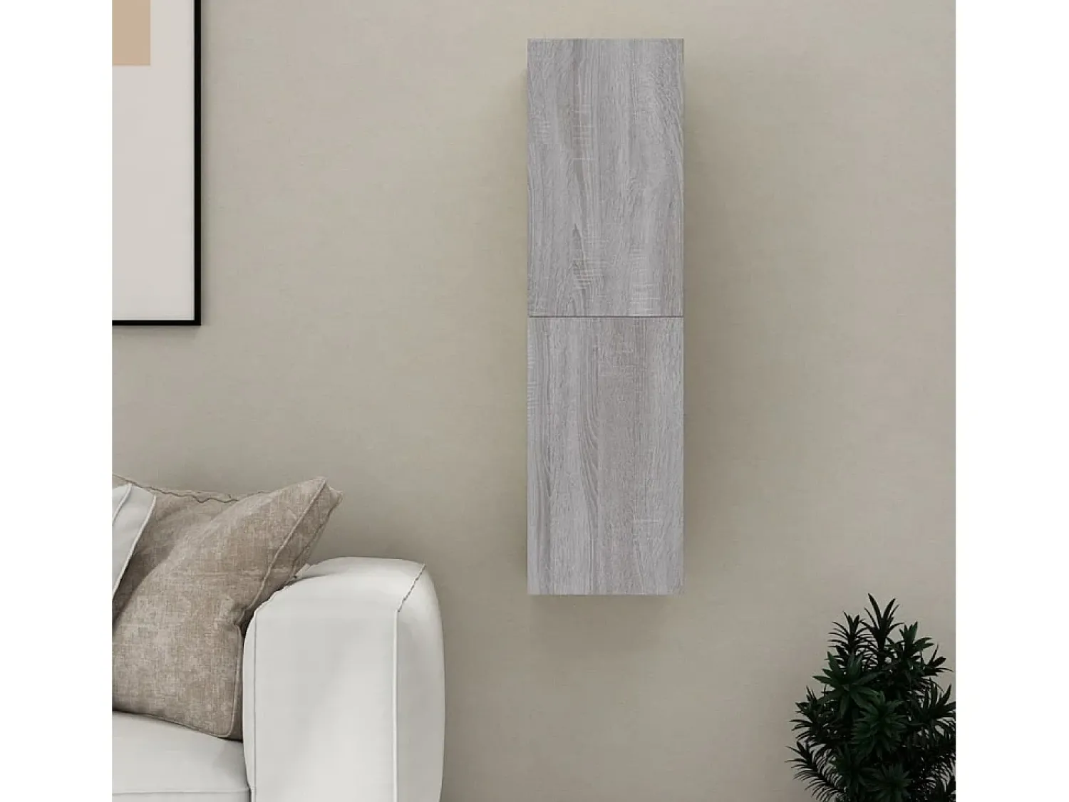 Móvel para TV de parede 30,5x30x110 cm sonoma PT323764^ Móvel De Tv