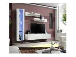 Price Factory Móvel para TV FLY G2 design, na cor brilhante. Móvel suspenso moderno e na moda para sua sala de estar.^ Móvel De Tv