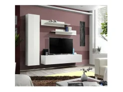 Móvel De Tv|Price Factory Móvel para TV FLY G1, design moderno na cor brilhante. Móvel suspenso, moderno e na moda para a sua sala de estar. Branco