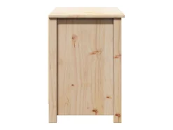 Móvel De Tv*Helloshop26 Móvel para TV multimídia estante para TV aparador armário para TV sala de jantar sala de estar quarto 103 x 36,5 x 52 cm madeira maciça de pinho marrom 02_0025625 Castanho