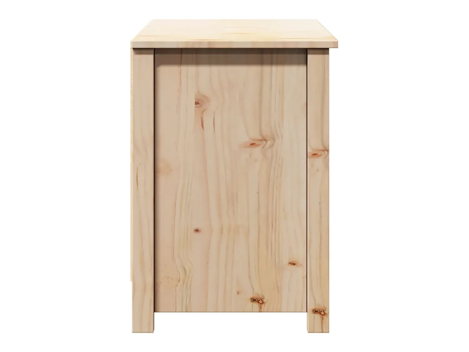 Móvel De Tv*Helloshop26 Móvel para TV multimídia estante para TV aparador armário para TV sala de jantar sala de estar quarto 103 x 36,5 x 52 cm madeira maciça de pinho marrom 02_0025625 Castanho