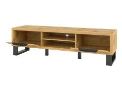 Móvel De Tv*Meublorama Móvel para TV XL 180cm coleção MILO. Cor carvalho. Estilo design. Natural claro