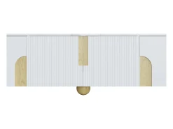ModernLuxe Móvel para TV 180x40x44 cm - 4 portas - MDF+aglomerado -^ Móvel De Tv