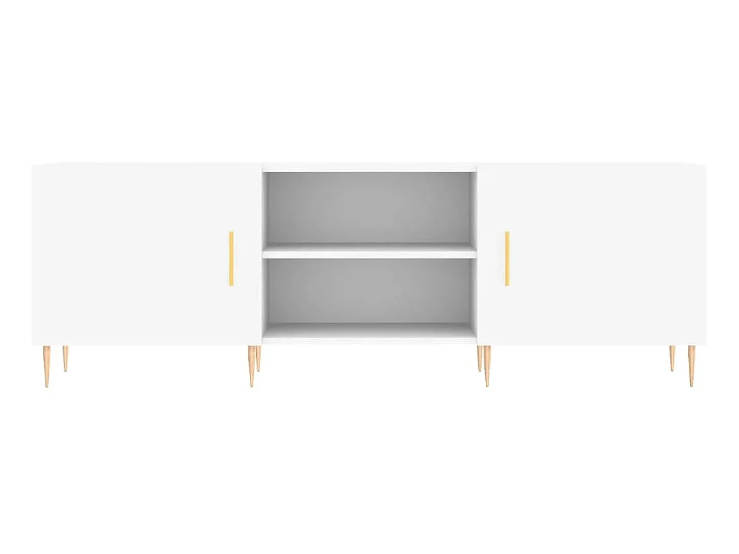 Clearance Móvel para TV 150x30x50 cm derivados de madeira PT547999 Branco