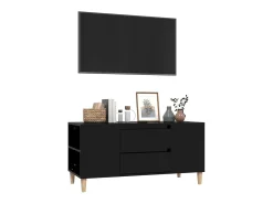 Best Móvel para TV 102x44,5x50 cm derivados de madeira PT753092 Preto
