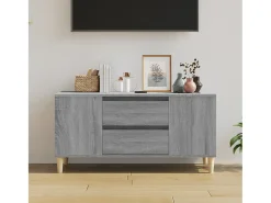 Móvel De Tv* Móvel para TV 102x44,5x50 cm derivados madeira sonoma PT941790 Cinzento
