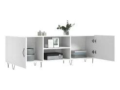 Móvel De Tv* Móvel para TV 150x30x50 cm derivados de madeira PT779189 Branco