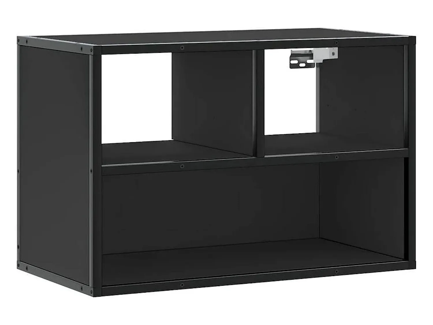Discount vidaxl Móvel para TV 60x31x39,5 cm derivados de madeira/metal Preto