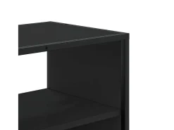 Discount vidaxl Móvel para TV 60x31x39,5 cm derivados de madeira/metal Preto