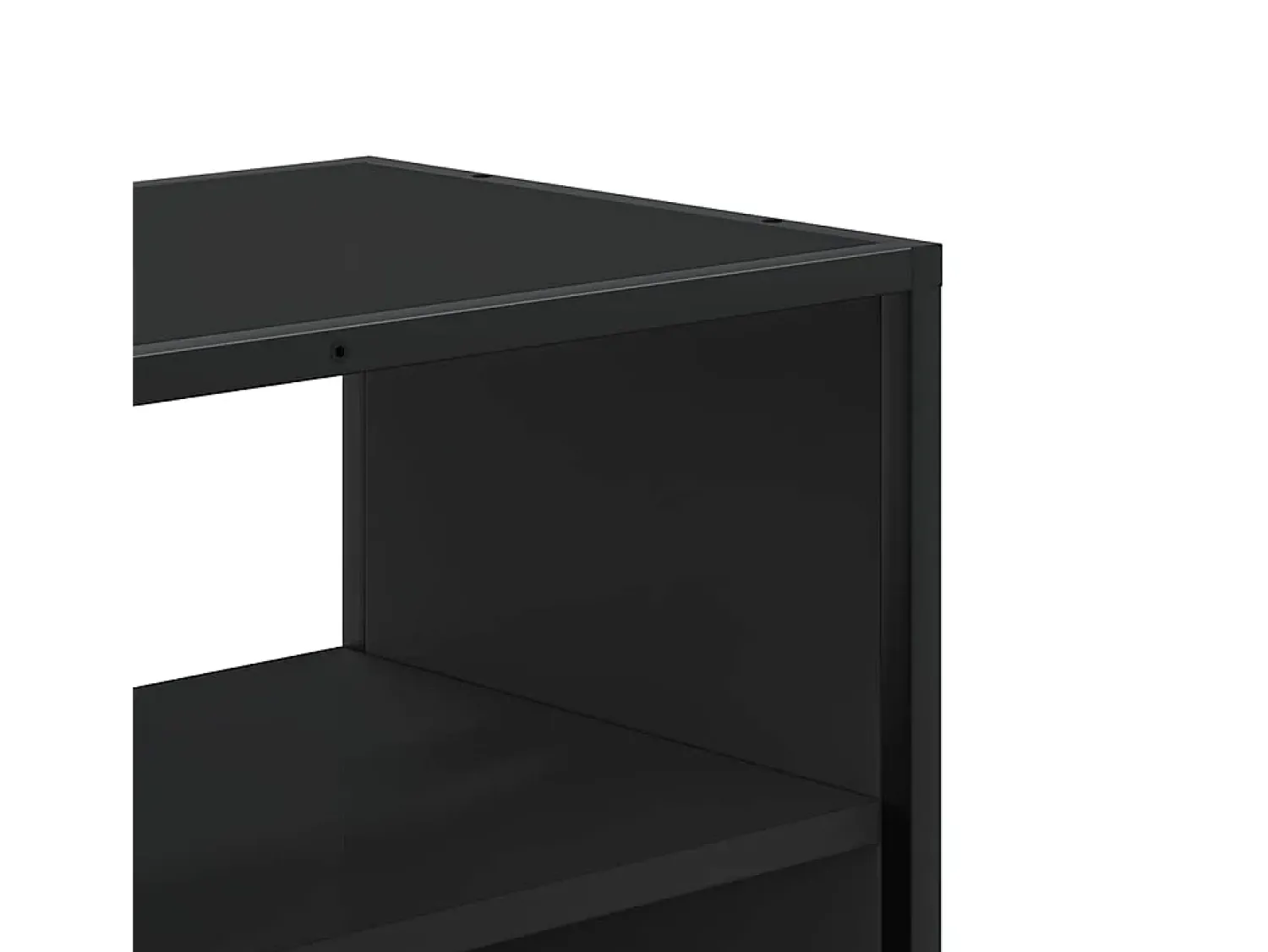 Discount vidaxl Móvel para TV 60x31x39,5 cm derivados de madeira/metal Preto