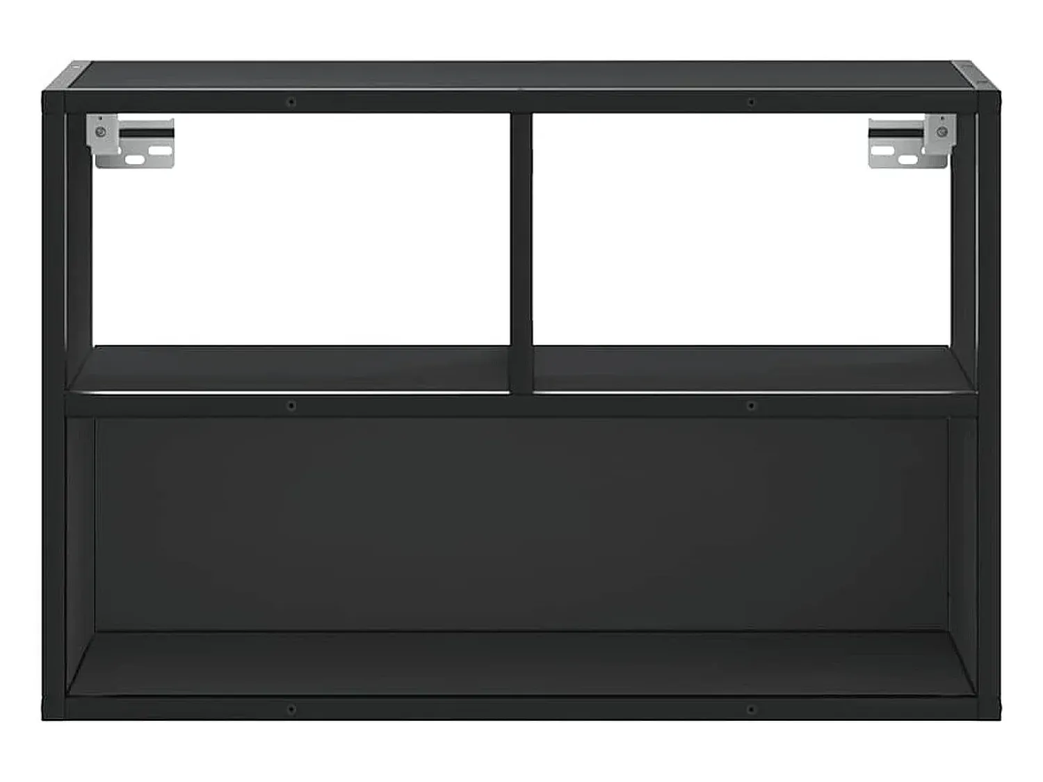 Discount vidaxl Móvel para TV 60x31x39,5 cm derivados de madeira/metal Preto