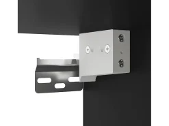 Discount vidaxl Móvel para TV 60x31x39,5 cm derivados de madeira/metal Preto