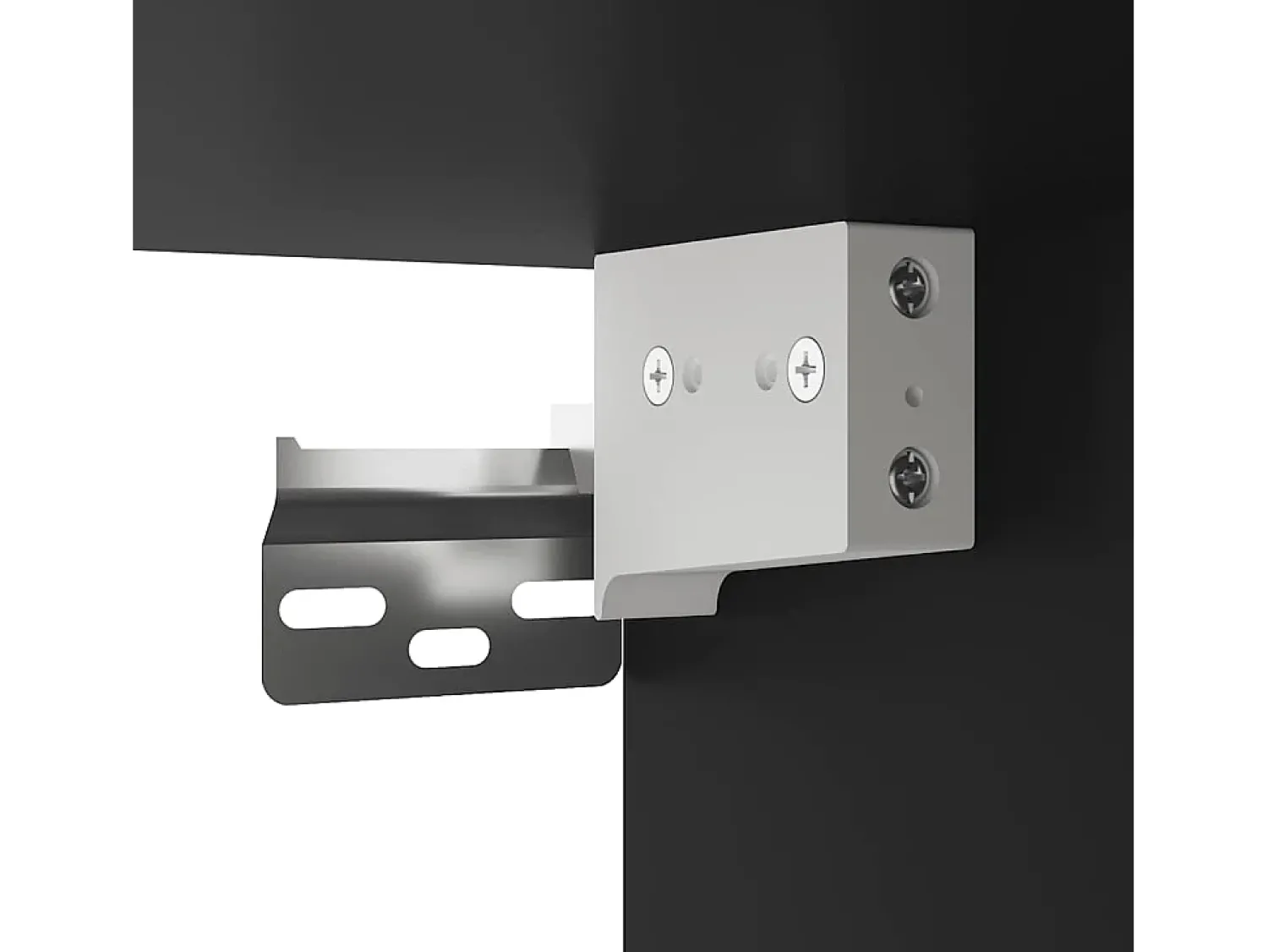 Discount vidaxl Móvel para TV 60x31x39,5 cm derivados de madeira/metal Preto