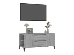 Online Móvel para TV 102x44,5x50 cm derivados madeira sonoma PT490736 Cinzento