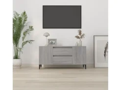 Online Móvel para TV 102x44,5x50 cm derivados madeira sonoma PT490736 Cinzento
